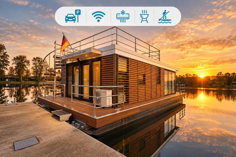 Floatinghouse Goldener Anker - LP10 - B&B Höxter
