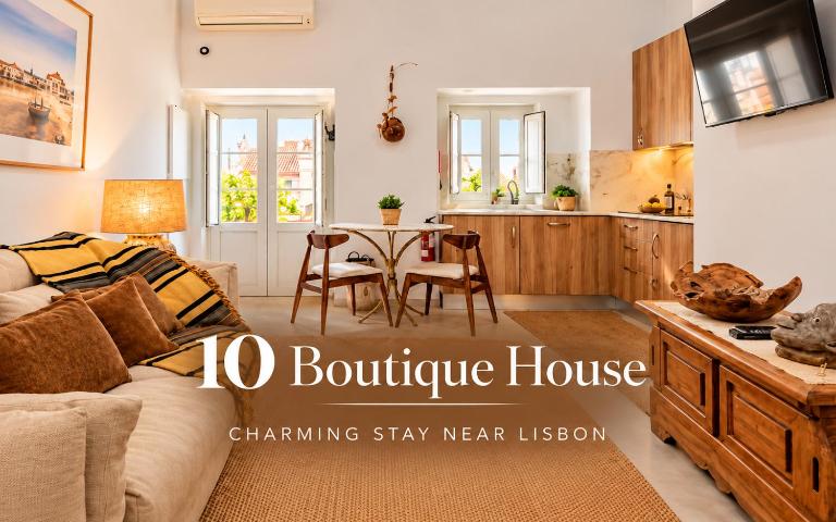 10BH Estadia com charme perto de Lisboa - B&B Alcochete