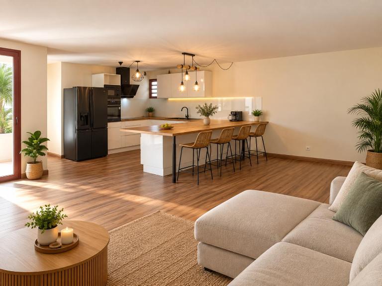 Grand Loft & Varangue, Rue Monthyon, Saint-Denis Centre - B&B Saint-Denis