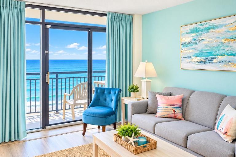 Beach Cove Resort 1517 - Direct Oceanfront Balcony - Bed and Breakfast Myrtle Beach