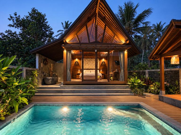 Sanis House - Bed and Breakfast Tegalalang
