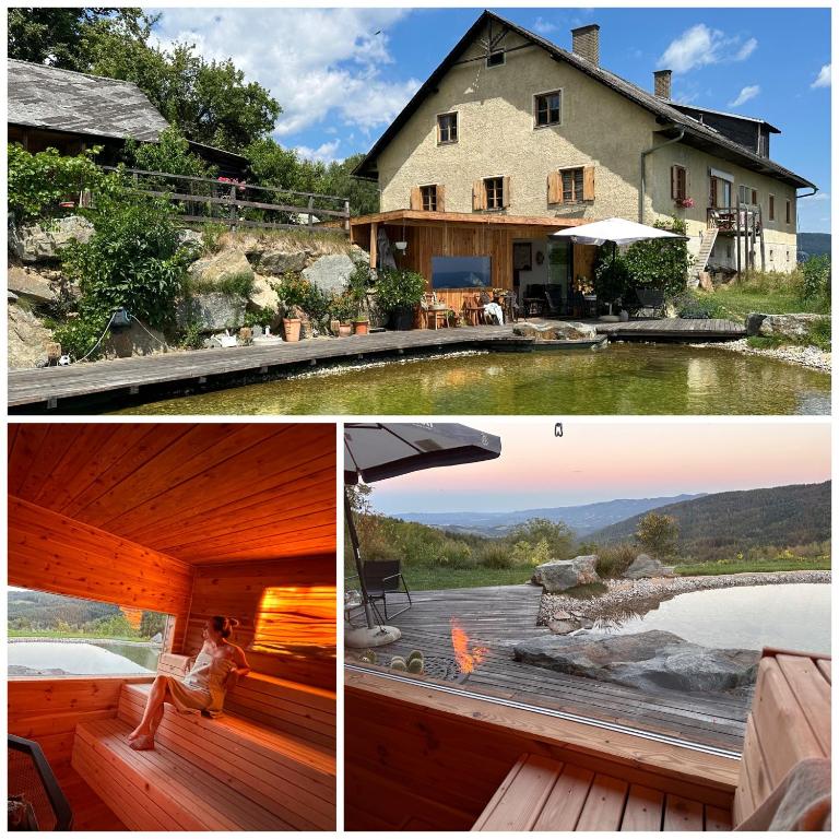 Mauthnerhube Relax Wellness Apartment mit Sauna Whirlpool - B&B Sankt Oswald ob Eibiswald