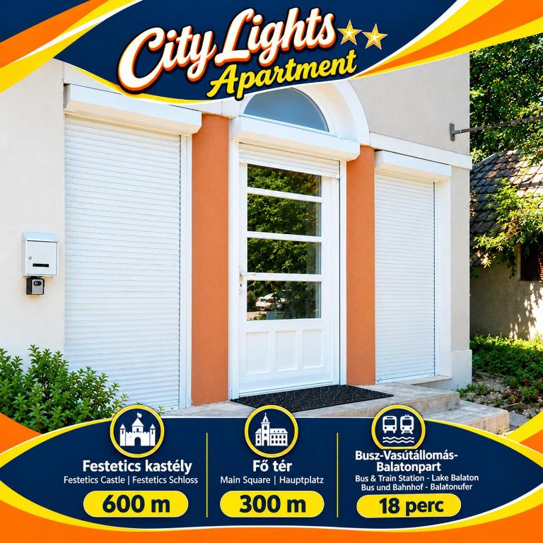 City Lights Apartman - B&B Keszthely