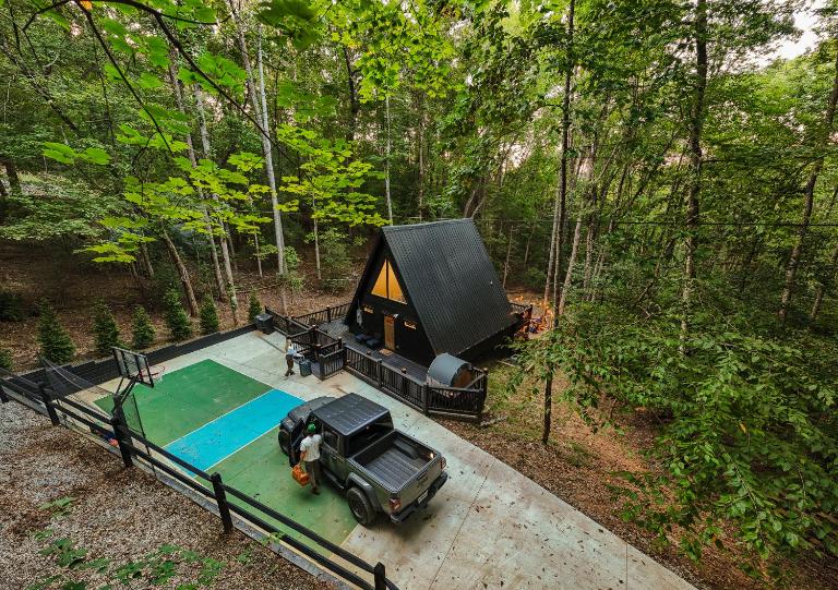 The Cozy-A - Pickleball - Sauna - Fire Pit - Hot Tub - B&B Blue Ridge