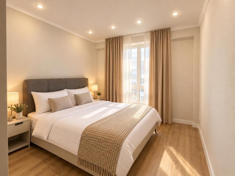 Уютная квартира в районе Шым Сити - B&B Şımkent