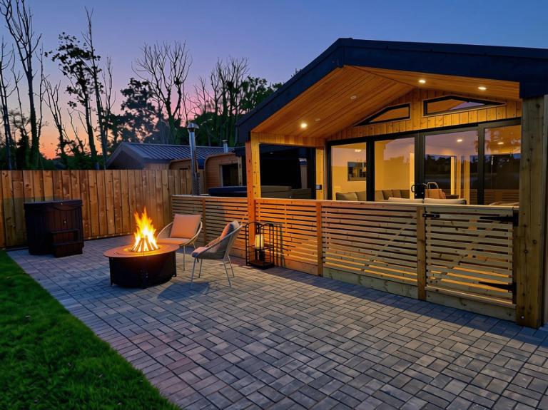 Loughshore Lodges - Cabins with private Hot Tub & Sauna - Ferienwohnung Inishmore