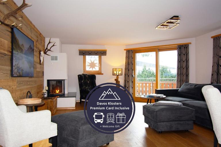 Premium Apartment Grischuna 1-8 Pers - B&B Klosters Platz