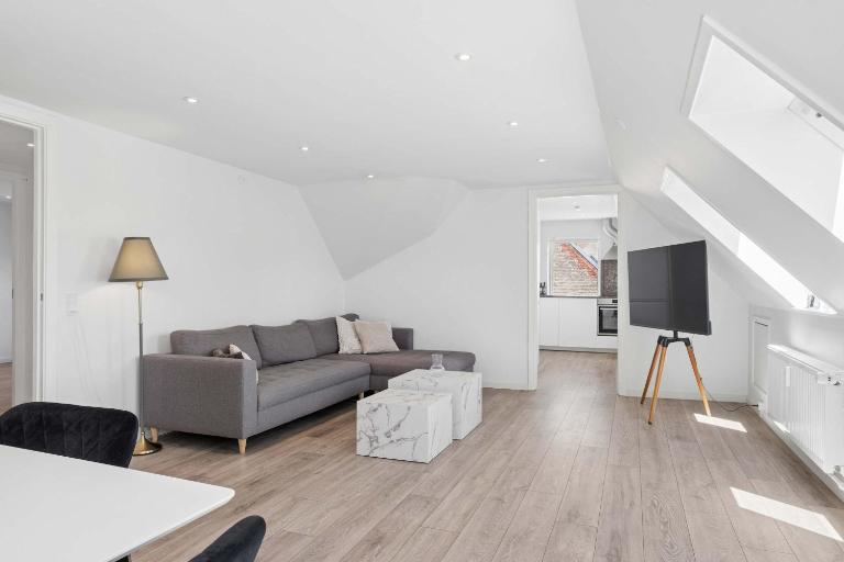 Modern apartment in central Aalborg with city views - B&B Aalborg
