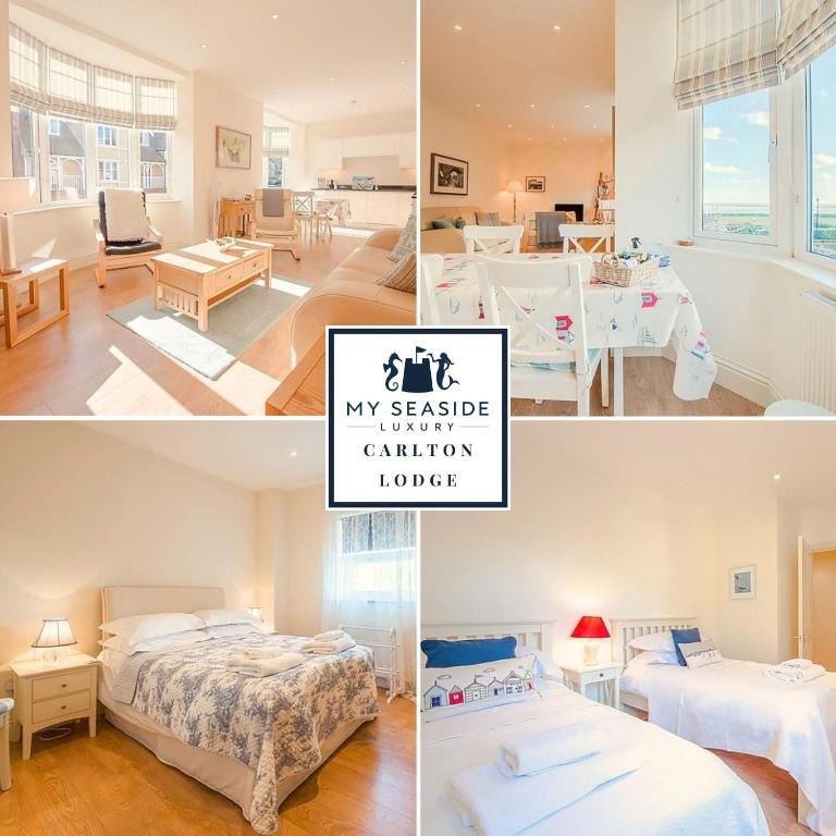 Carlton Lodge, Two bedroom apartment with parking space - Ferienwohnung Broadstairs