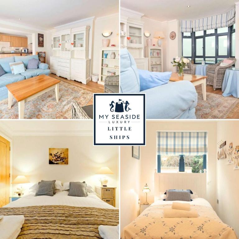Little Ships- 2 bedroom, 2 bathroom, direct harbour views in central Ramsgate - B&B Kent