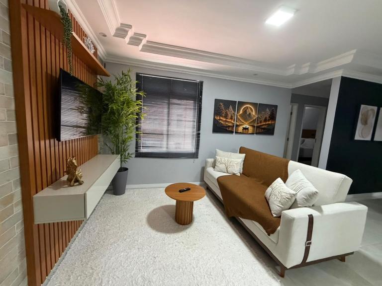 Apartamento aconchegante no centro com garagem - Chambres d'hôtes Foz do Iguaçu