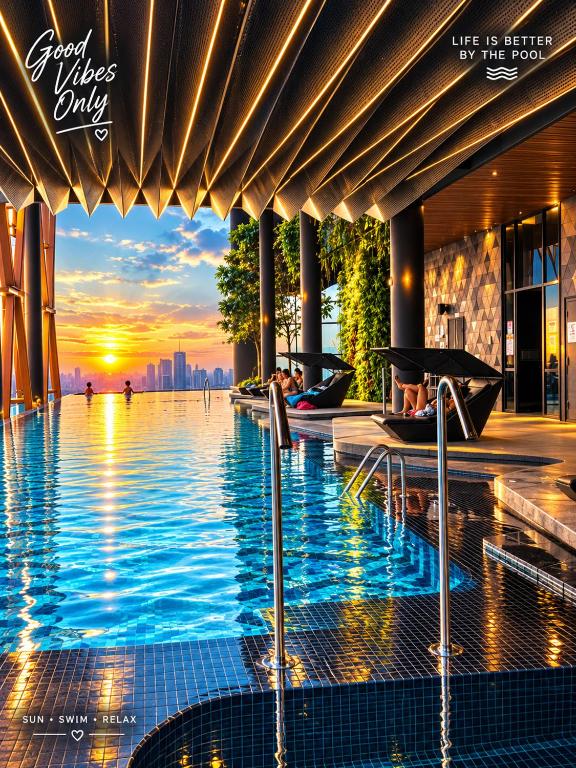 Scarletz Suites KLCC Kuala Lumpur by OKIDOKI Homes - Chambres d'hôtes Kuala Lumpur