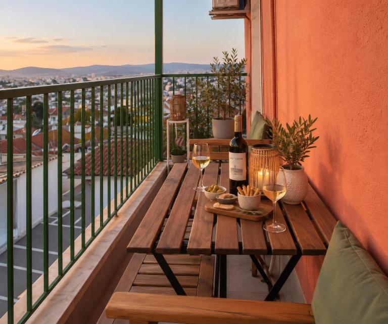 GimiSpaceTop - Old Town Panoramic View 2BR Residence - Chambres d'hôtes Thessalonique