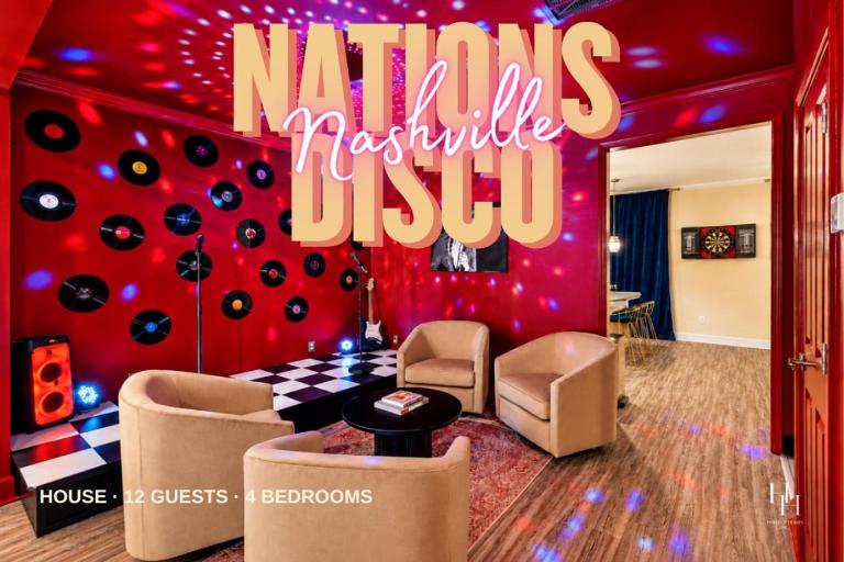 4BR The Nations Home with Convenient Access - B&B Nashville