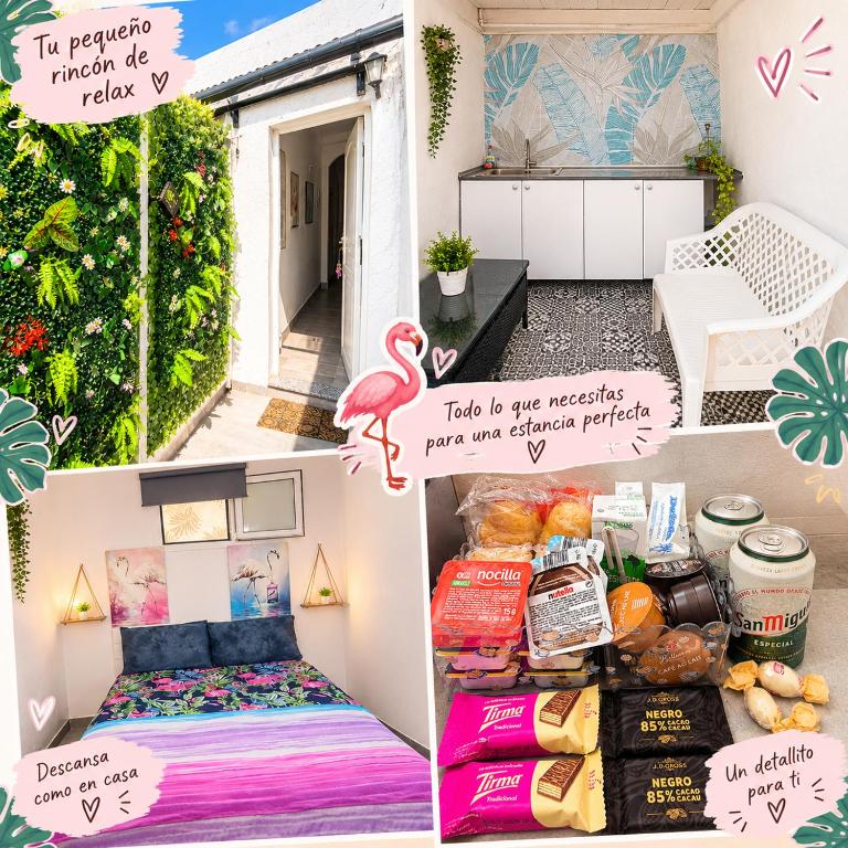 Flamingo Suite with terrace and private bath by Flamingo House - B&B Arrecife