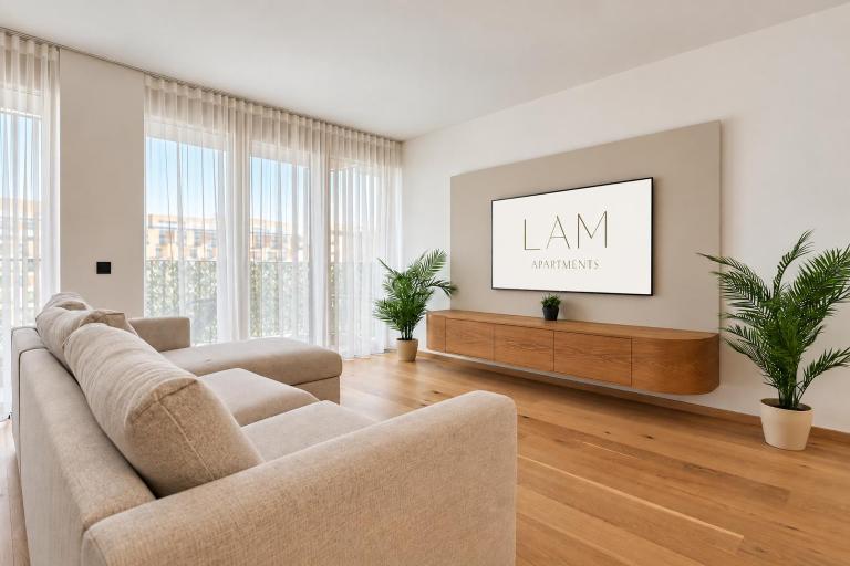 LAM Harmony AC - Free Parking - Terrace - B&B Bratislava