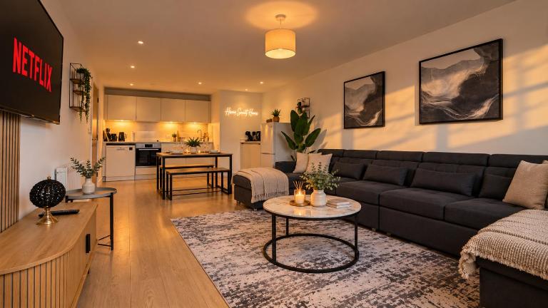 London 1BR Apt - Sleeps 6 - Free Parking - B&B London