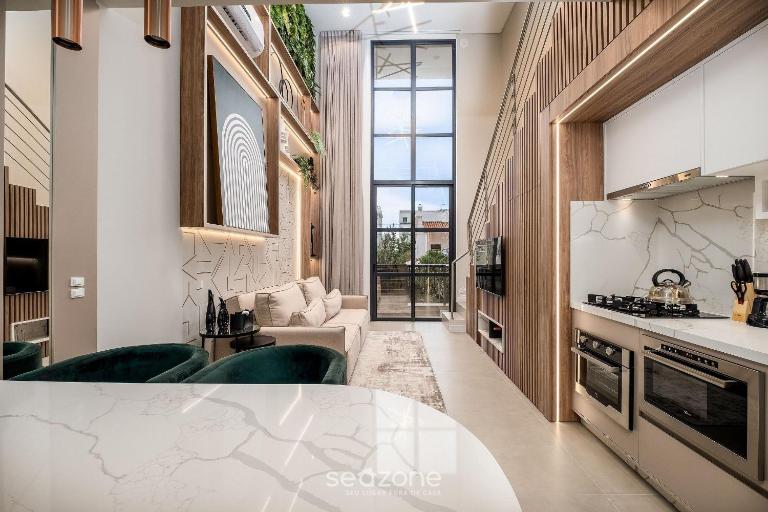 Duplex Design em Jurerê, Garagem e Churrasq JPR211 - Bed and Breakfast Florianópolis