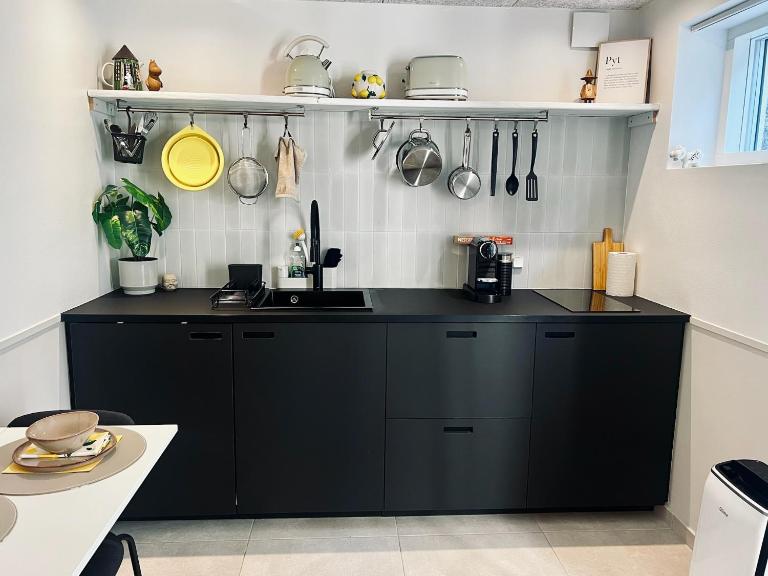 New Cozy Basement Studio Apartment - B&B Rødovre Municipality