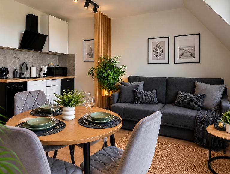 Apartamenty Zdrojowe Busko - premium, nowy, osobna sypialnia, bezpłatny parking, masaż na zamówienie - Ferienwohnung Busko-Zdrój