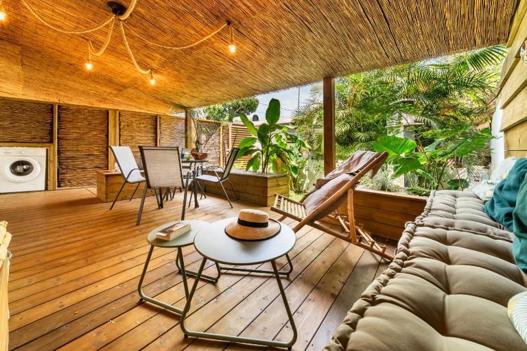 Lodge privatif classé jardin tropical sans vis à vis - Chambres d'hôtes Saint-Pierre