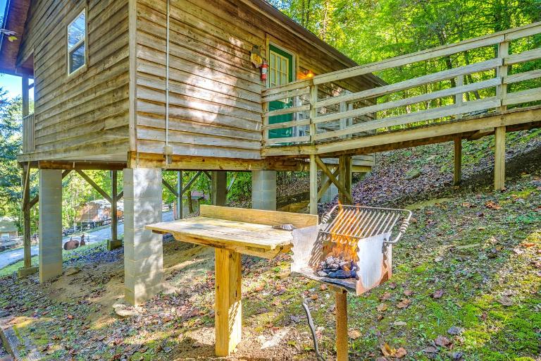 Pet-Friendly Smoky Mountain Cabin: Hunt & Fish! - B&B Bryson City