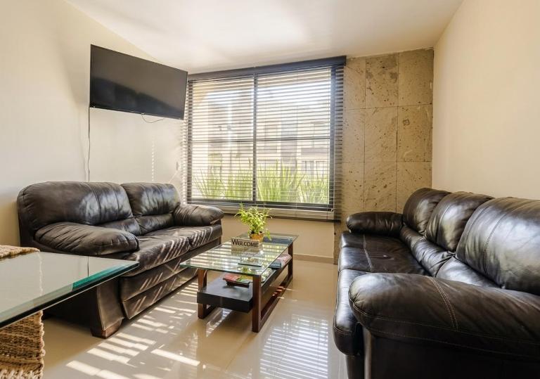 SHINYADO Departamento Minimalista 4piso Sin Elevador CDMX - B&B Mexico City