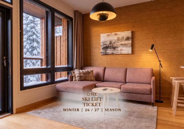 Central Lux Apartment D19 Ski-in Ski-out by Aavalevi - B&B Levi