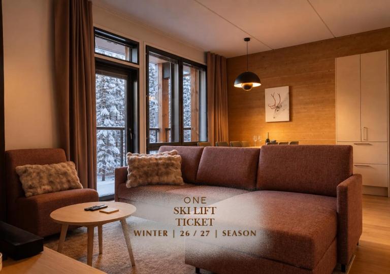 Central Lux Apartment D20 Ski-in Ski-out by Aavalevi - B&B Levi