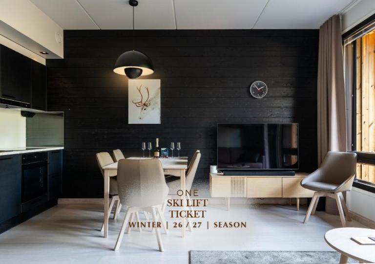 Central Lux Apartment D21 Ski-in Ski-out by Aavalevi - B&B Levi