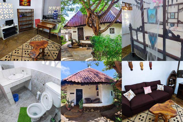 Bushbaby Cottage Diani Beach, Private Tropical Garden Escape - B&B Diani Beach