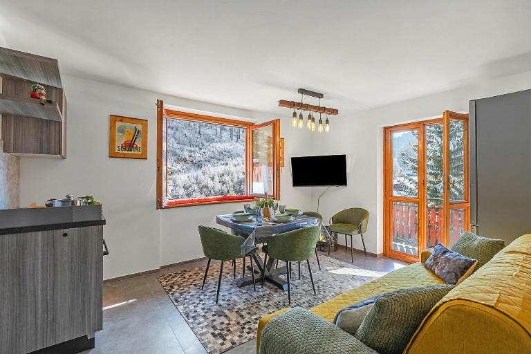 Appartamento Nube Di Argento Near Ski Lift - Happy Rentals - B&B Sestriere