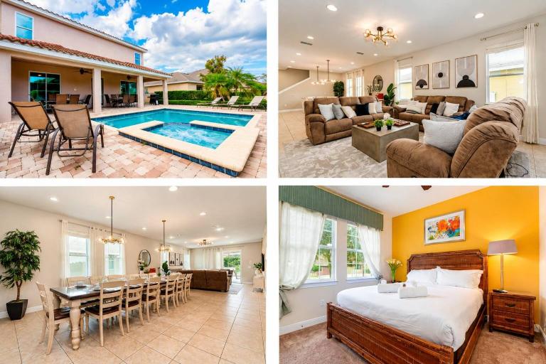 Encore Resort 11 Bedroom Home with Pool 2206 - B&B Orlando