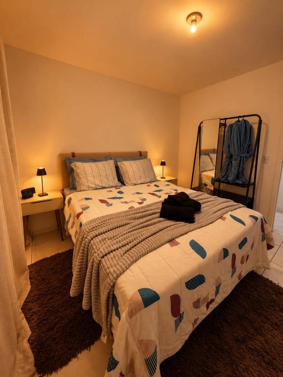Apartamento acolhedor na Duque Cantinho da Clau - Chambres d'hôtes Pelotas