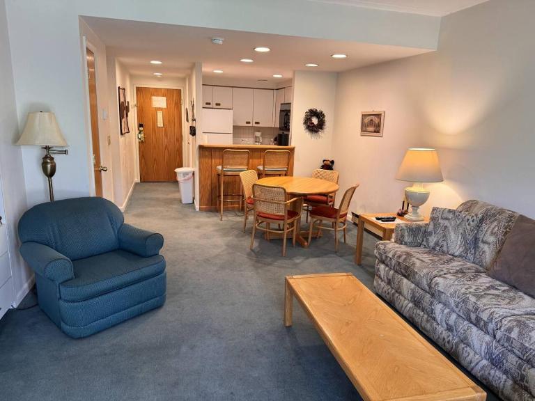 Studio with Full Kitchen, Pool and Hot Tub at Rivergreen - B&B Lincoln