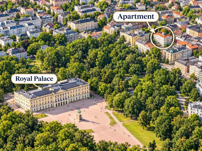 Royal Park Apartment Oslo City Center - Ferienwohnung Oslo