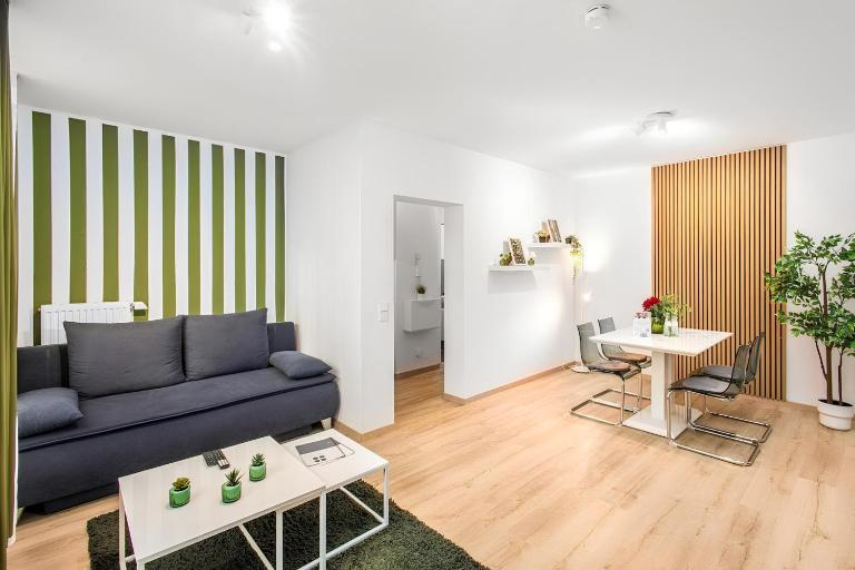 D Modernes Apartment 4 Personen Self CheckIn Zentral - B&B Magdeburg