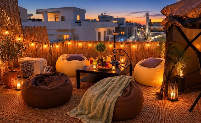 Elegant City Apartment with Rooftop Terrace - B&B Limassol