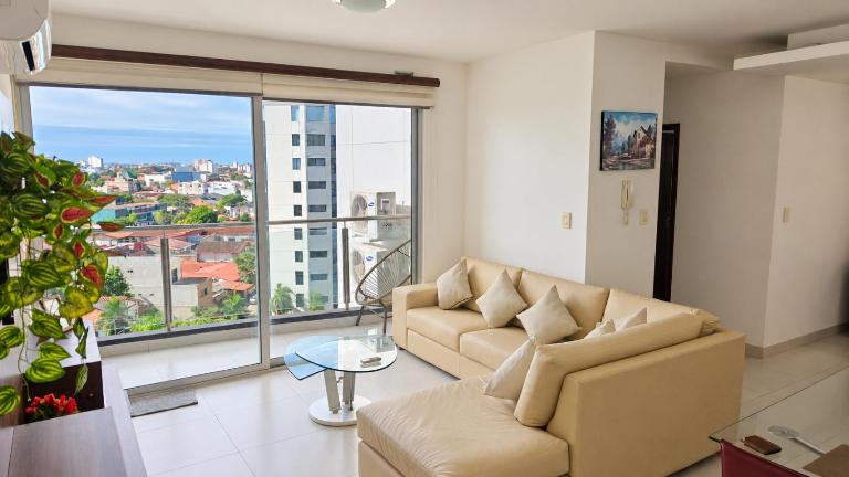 Cómodo apartamento, céntrico y con vista urbana - Ferienwohnung Santa Cruz de la Sierra