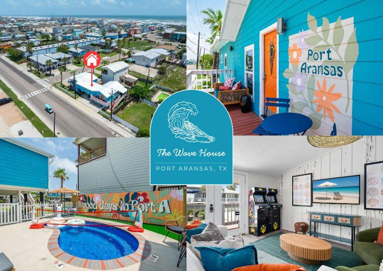 5 Br Sleeps 16 Pool Hot Tub Putt Putt Bikes Arcade - B&B Port Aransas