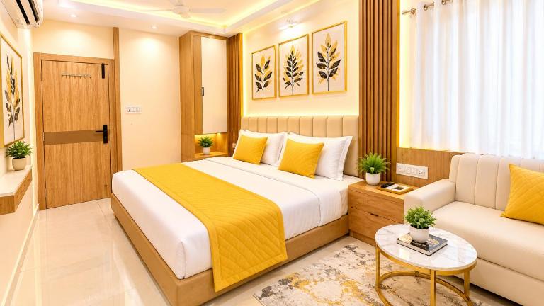 Hotel Premium NK Stay Near Railway Station # Mahakaleshwar Jyotirlinga Temple # Best Prime Location # Family Hotel - Ferienwohnung Ujjain