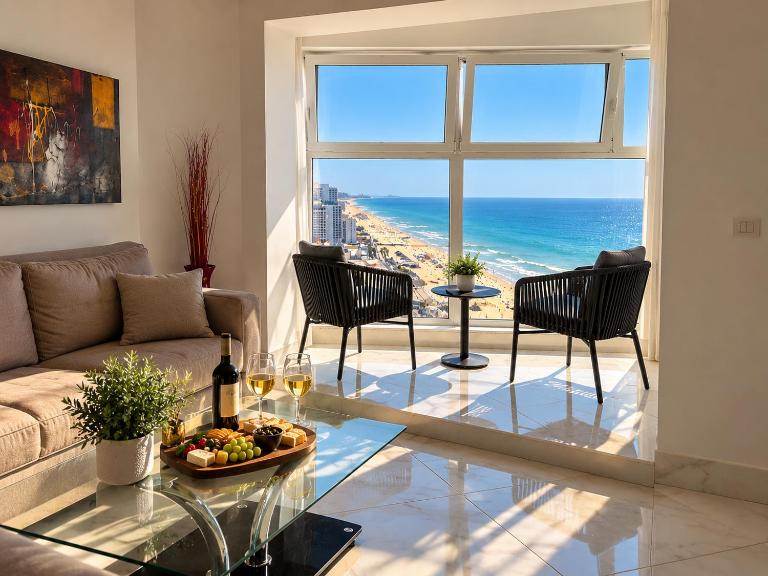 סוויטת פנינת הים - Ocean Pearl Suite - Ferienwohnung Bat Jam