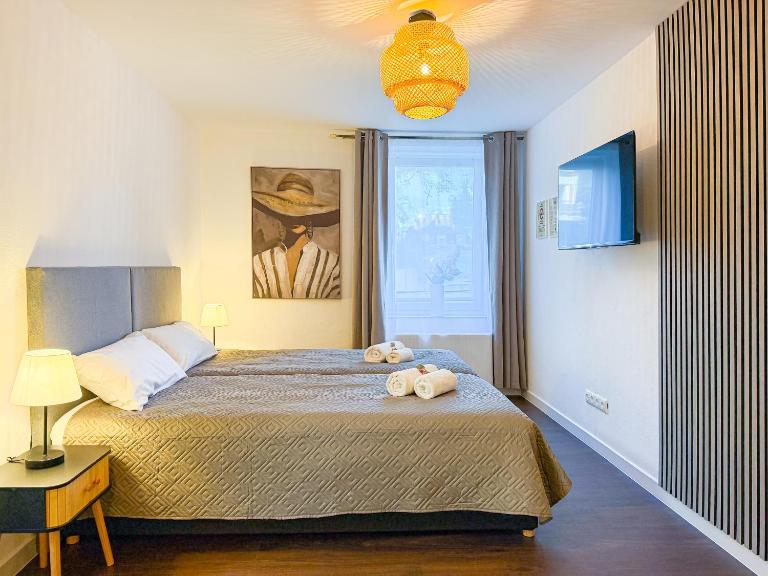 ImmoStay - I# Apartments mit Garten & Privatparkplatz, Home Office & WiFi - Ferienwohnung Bremen
