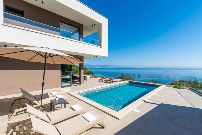 Villa Marmonte, Luksuzna vila s bazenom i pogledom na more - Chambres d'hôtes Medveja