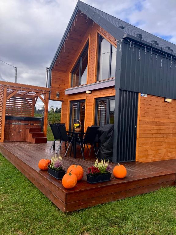 Beskid Barns - Domek z Balią i Widokiem na Babią Górę - B&B Jordanów