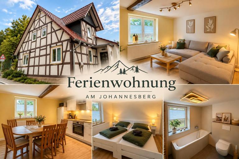 Ferienhaus am Johannesberg - B&B Heuthen