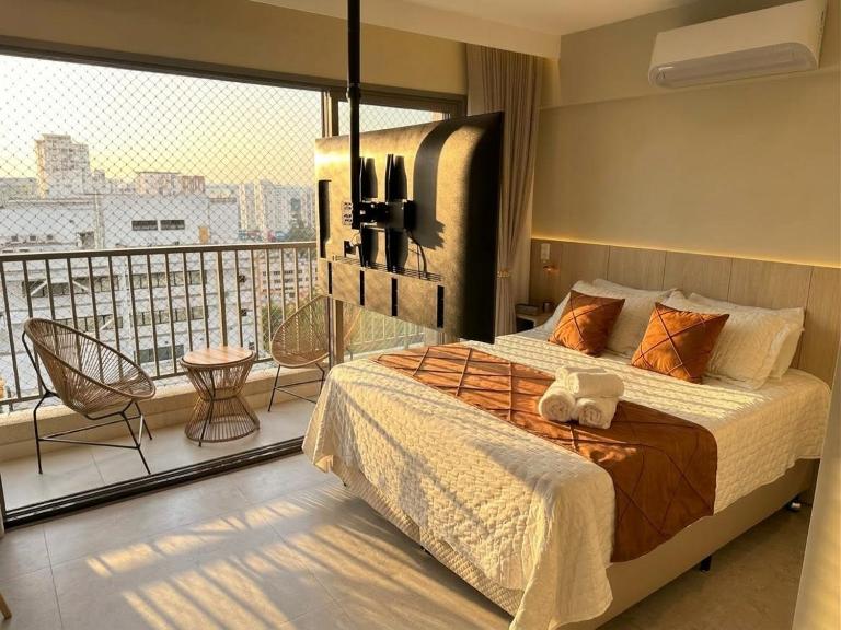 GRU The One, Luxo, Rooftop, 10min do Aeroporto - Chambres d'hôtes Guarulhos
