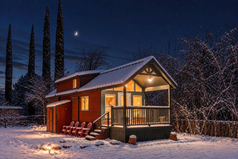 NEW Moondance Majestic Mini Cabin Cathedral Rock - B&B Sedona