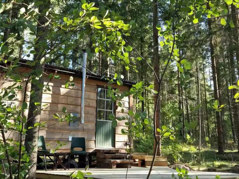 Tiny house Lugnet - forest and microfarm stay - Ferienwohnung Säffle