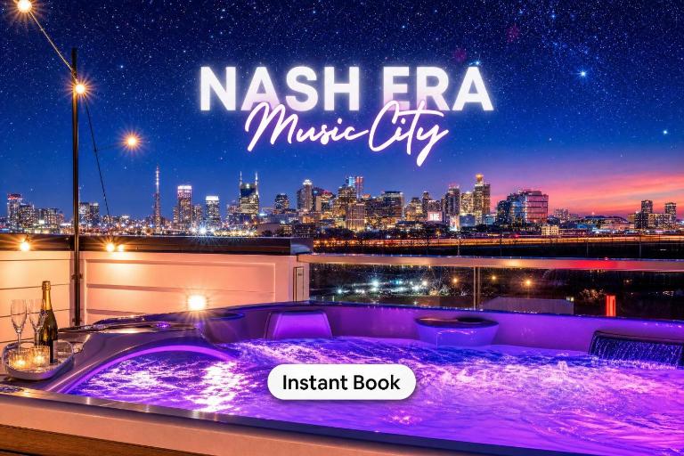 NEW Nash Eras - 15 Beds - Hot Tub on Rooftop Deck - Chambres d'hôtes Nashville
